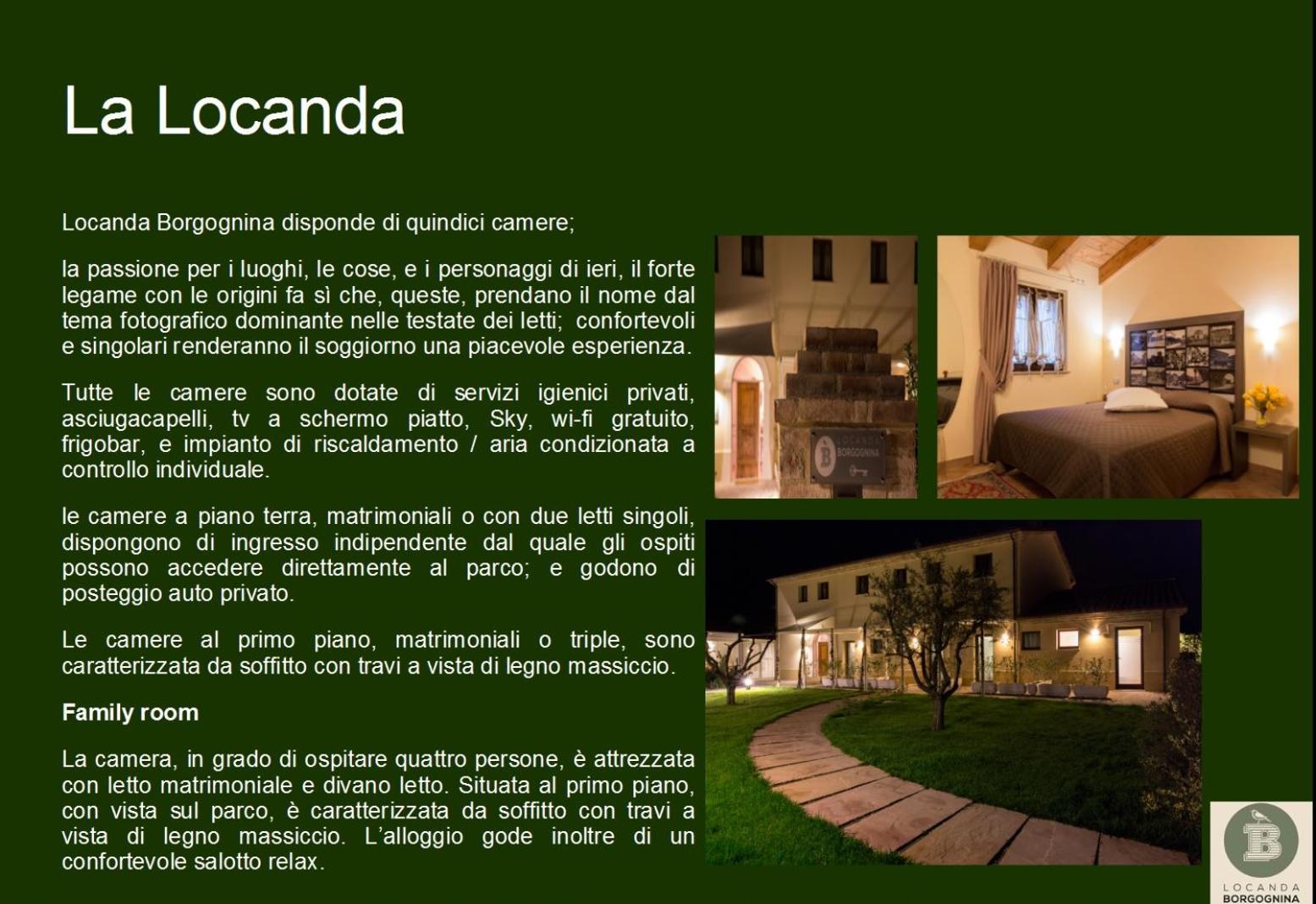 Locanda Borgognina Lucrezia Esterno foto