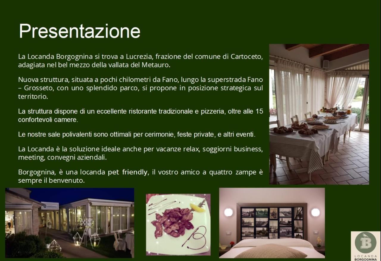 Locanda Borgognina Lucrezia Esterno foto